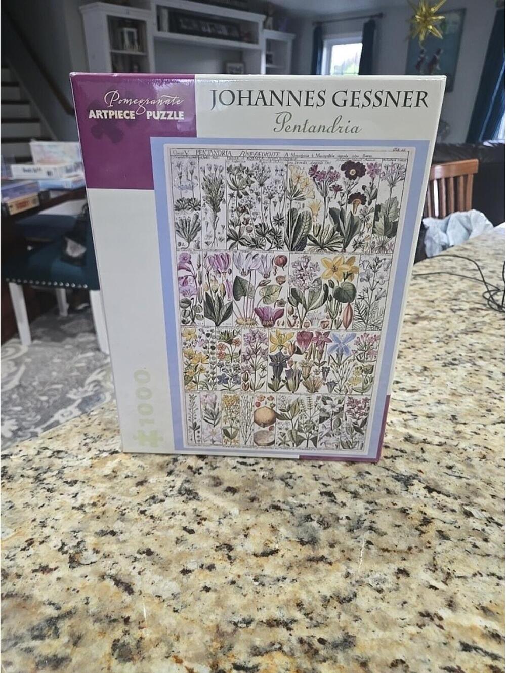 PENTANDRIA BY JOHANNES GESSNER New Nib POMEGRANATE ARTPIECE 1000 Piece PUZZLE